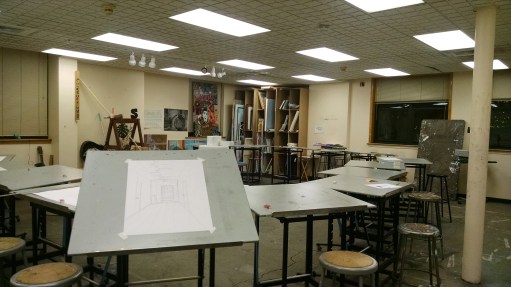 Drawing room at Lewis.